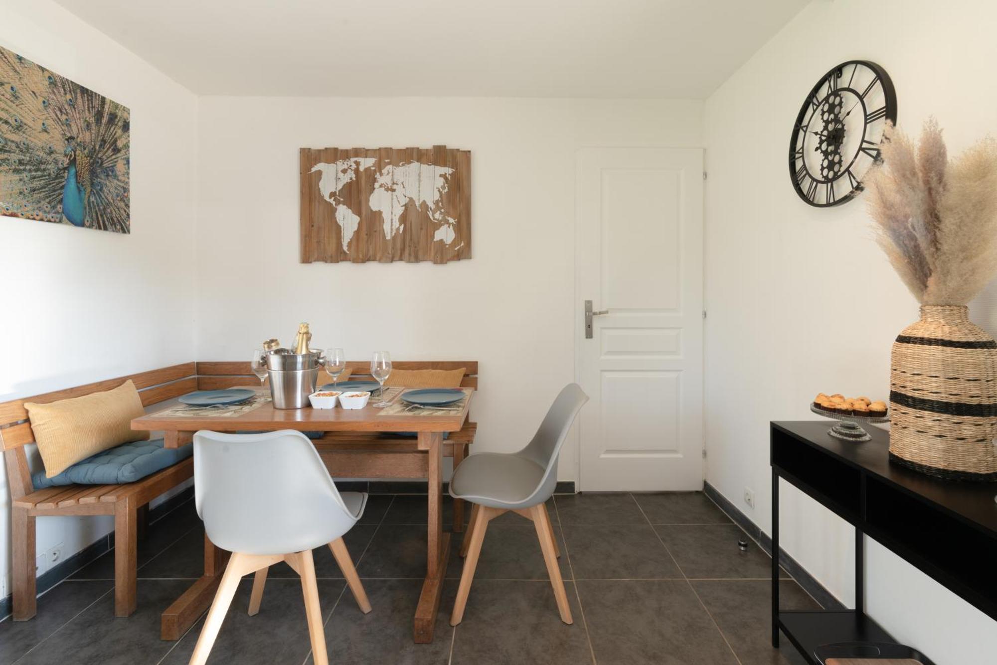 Appartement La Baule Pornichet Terrasse - Cuisine - Calme - Wifi - Parking Gratuit المظهر الخارجي الصورة
