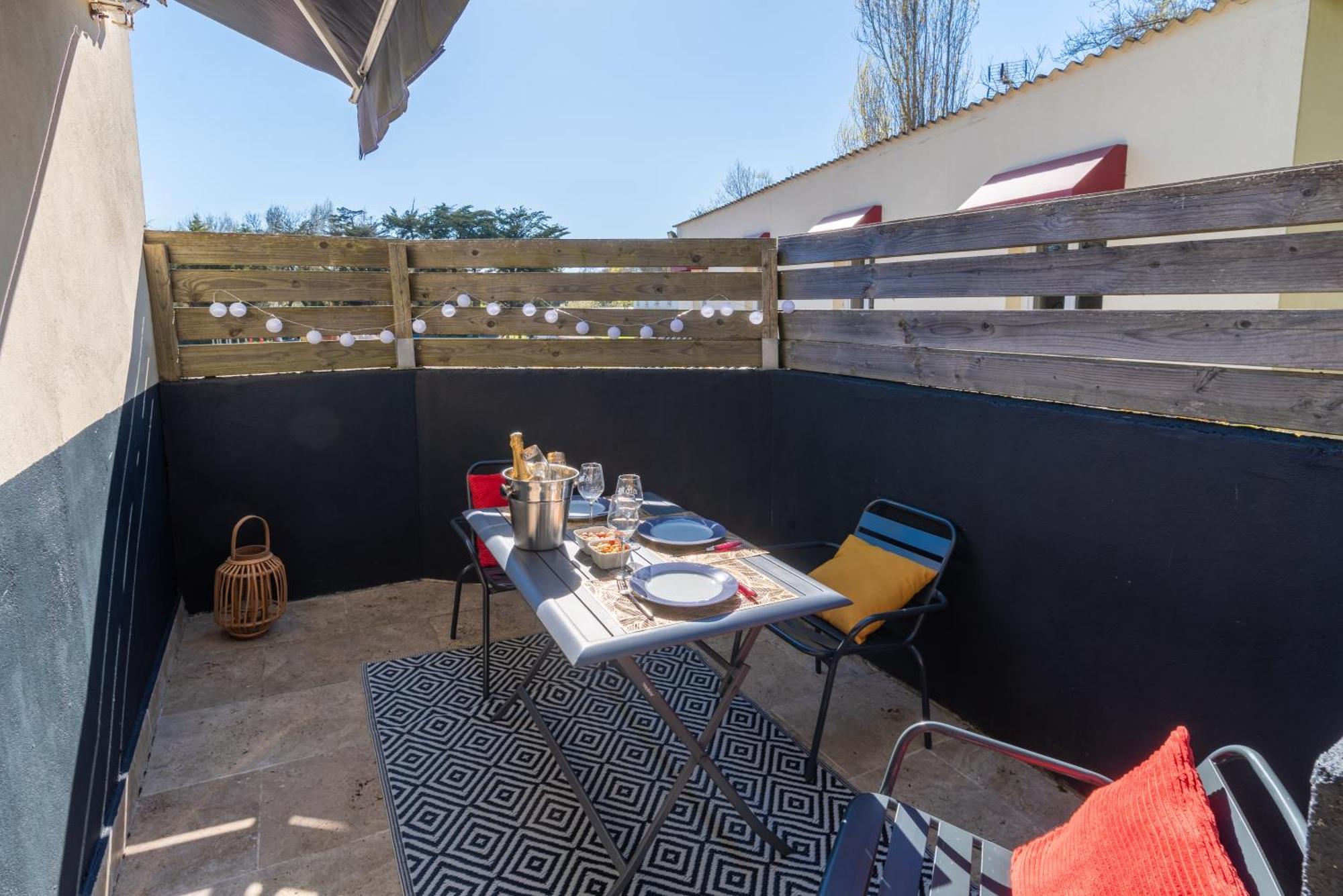 Appartement La Baule Pornichet Terrasse - Cuisine - Calme - Wifi - Parking Gratuit المظهر الخارجي الصورة