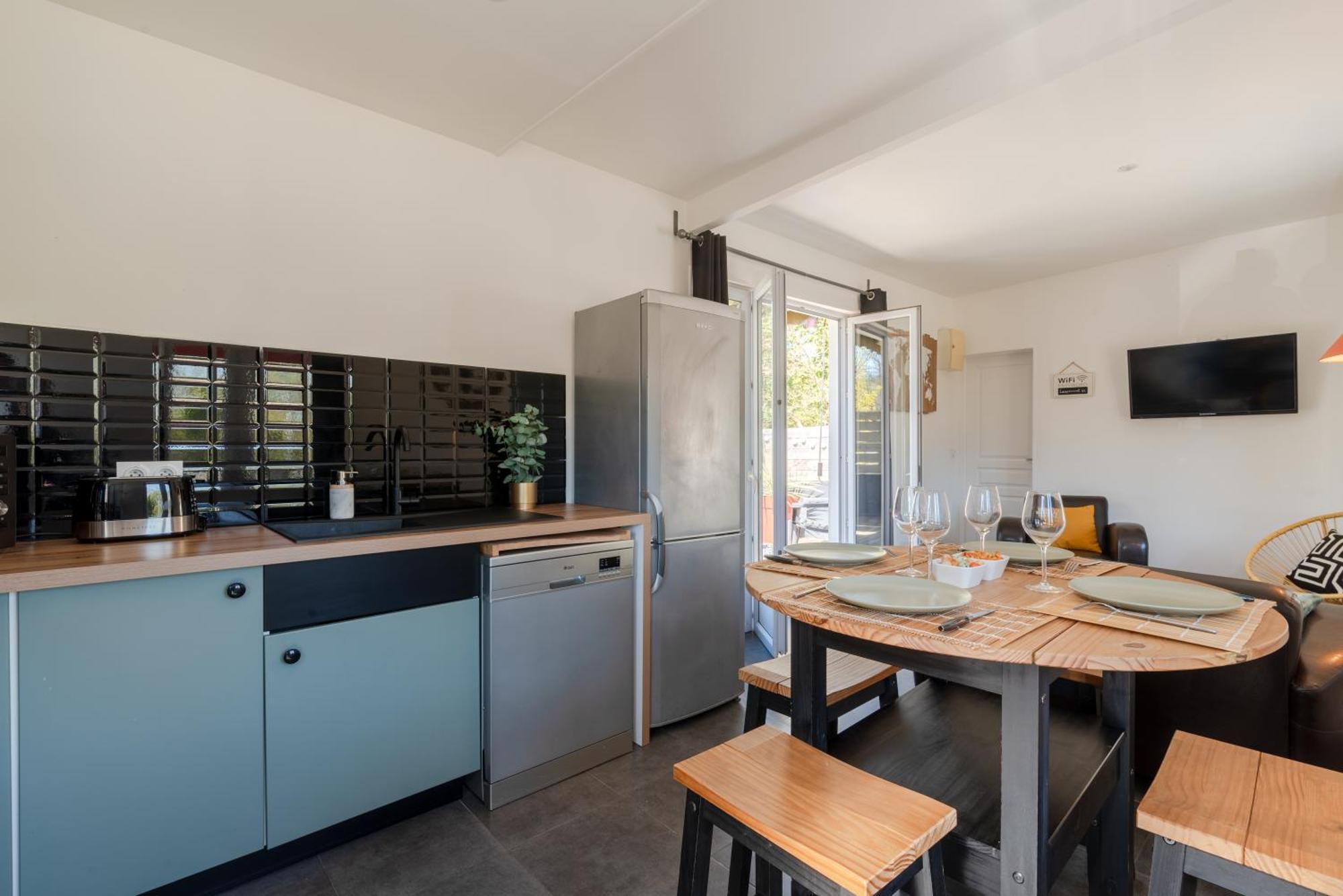 Appartement La Baule Pornichet Terrasse - Cuisine - Calme - Wifi - Parking Gratuit المظهر الخارجي الصورة