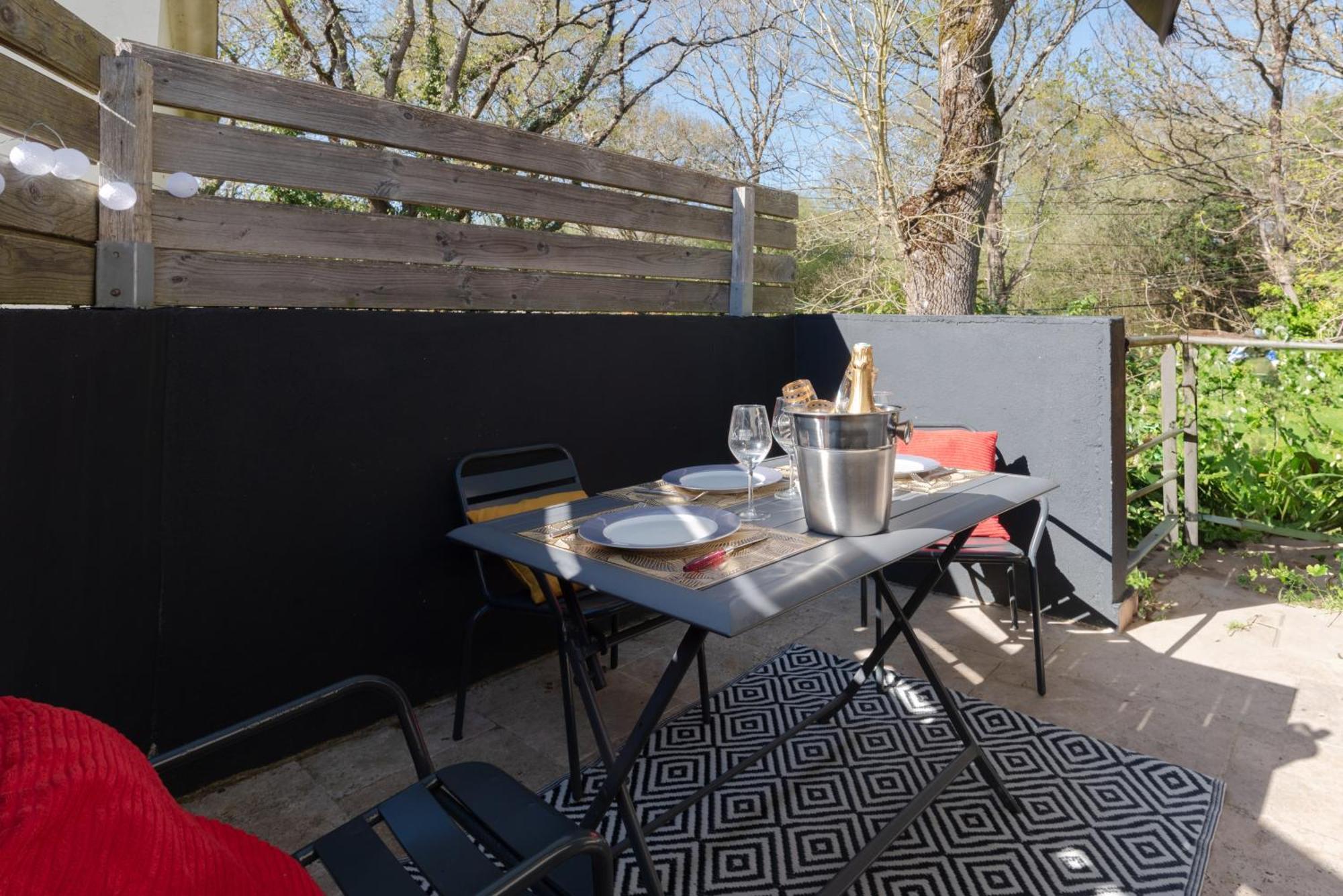 Appartement La Baule Pornichet Terrasse - Cuisine - Calme - Wifi - Parking Gratuit المظهر الخارجي الصورة