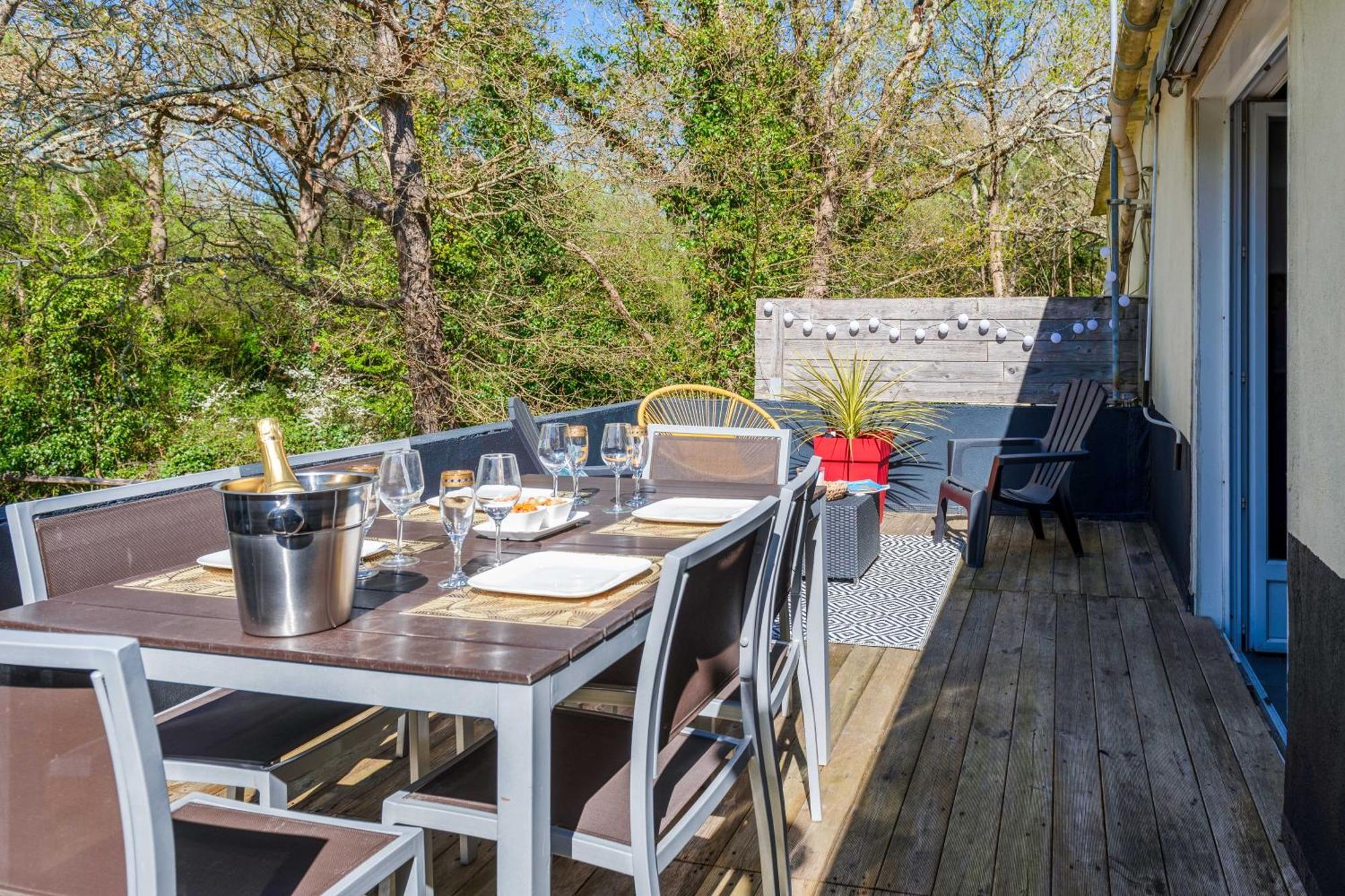 Appartement La Baule Pornichet Terrasse - Cuisine - Calme - Wifi - Parking Gratuit المظهر الخارجي الصورة