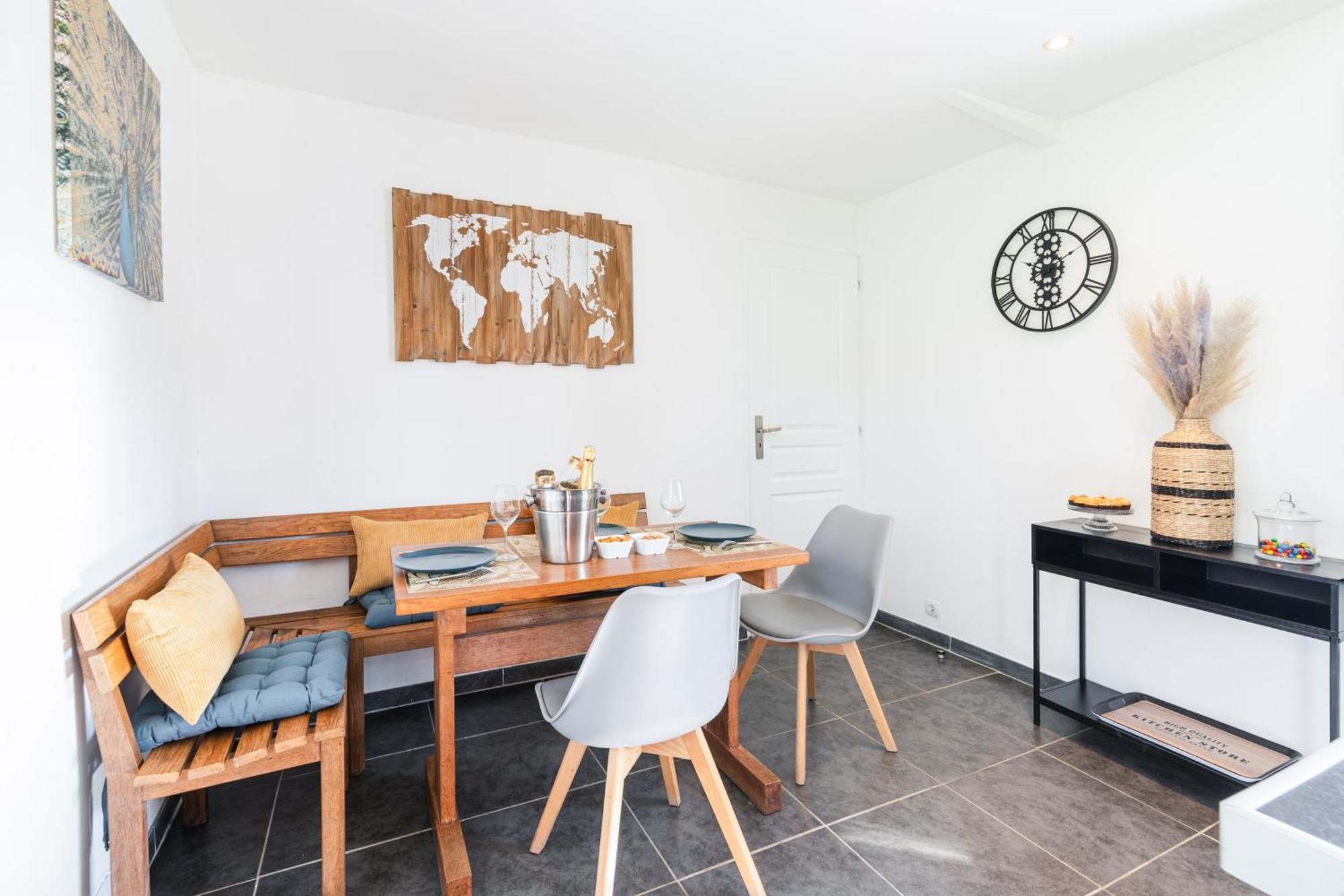 Appartement La Baule Pornichet Terrasse - Cuisine - Calme - Wifi - Parking Gratuit المظهر الخارجي الصورة