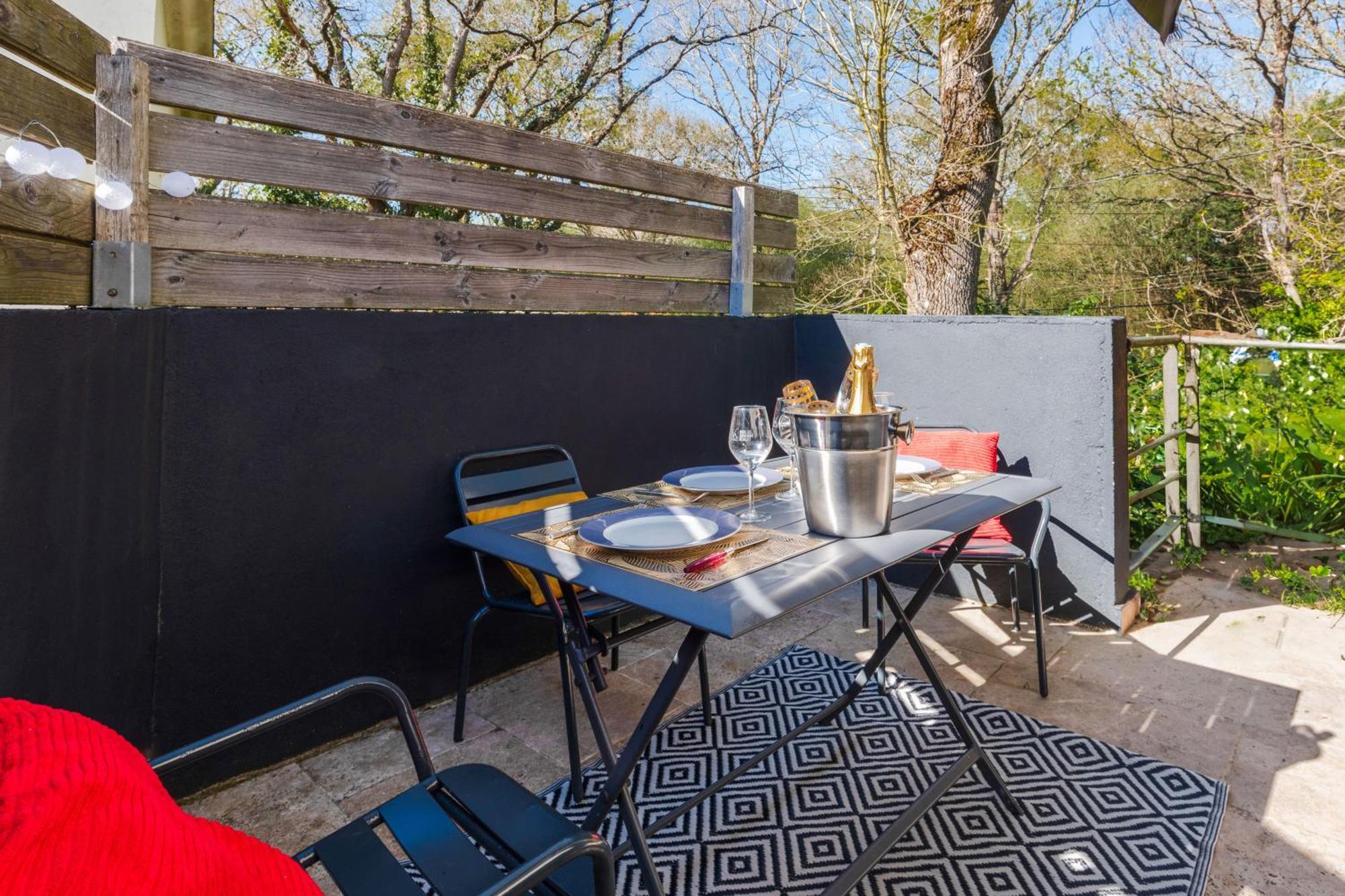 Appartement La Baule Pornichet Terrasse - Cuisine - Calme - Wifi - Parking Gratuit المظهر الخارجي الصورة
