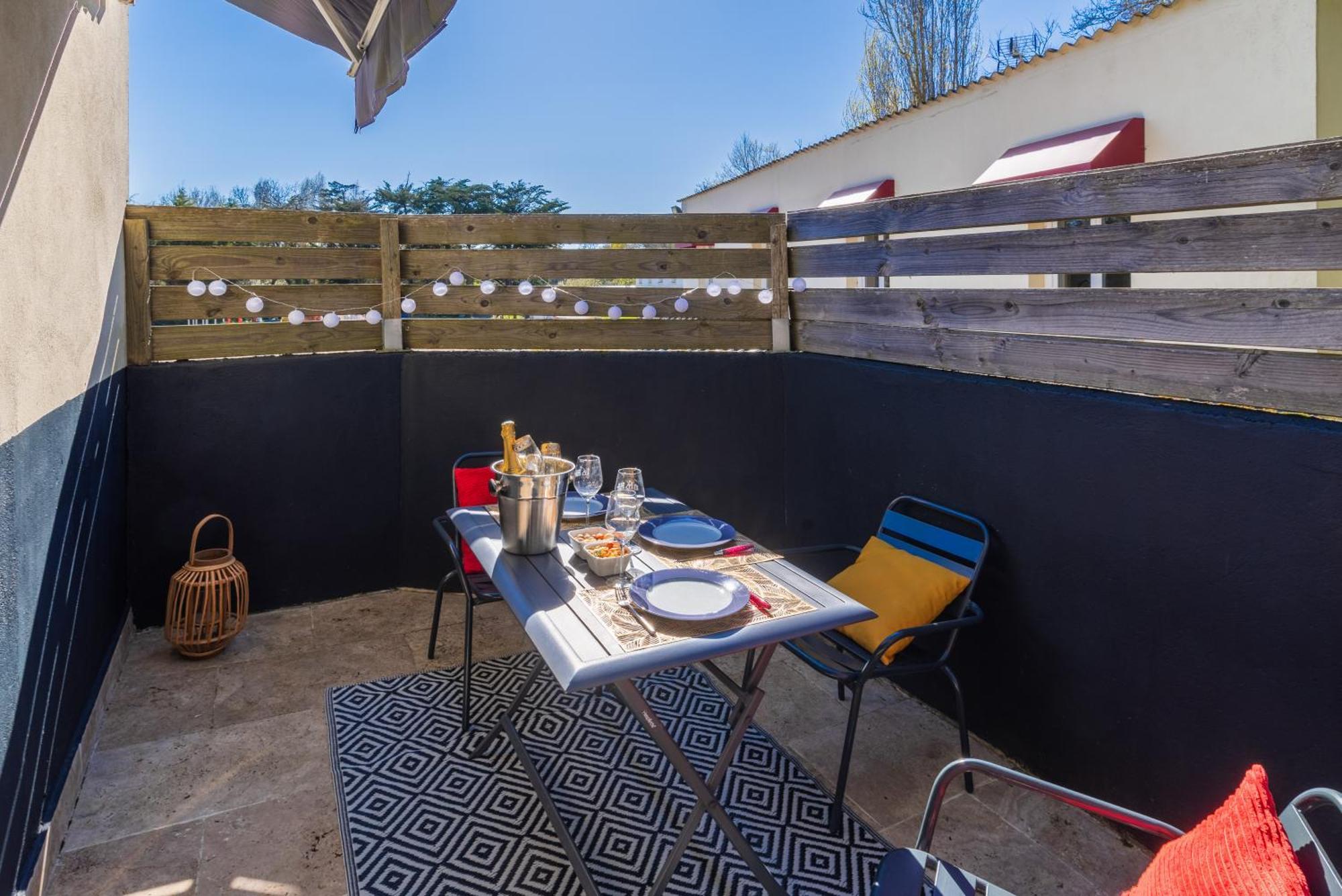 Appartement La Baule Pornichet Terrasse - Cuisine - Calme - Wifi - Parking Gratuit المظهر الخارجي الصورة